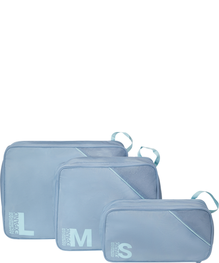 Packing Cubes S&aelig;t med 3 Pakkekuber