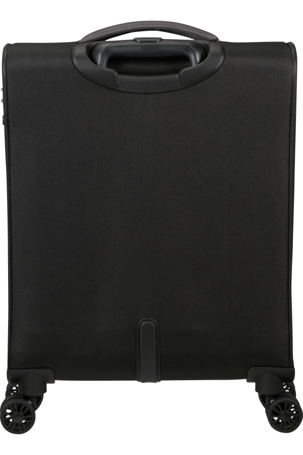 American Tourister Pulsonic Spinner Expandable 55cm  Asphalt Black American Tourister Pulsonic Spinner Expandable 55cm  Asphalt Black