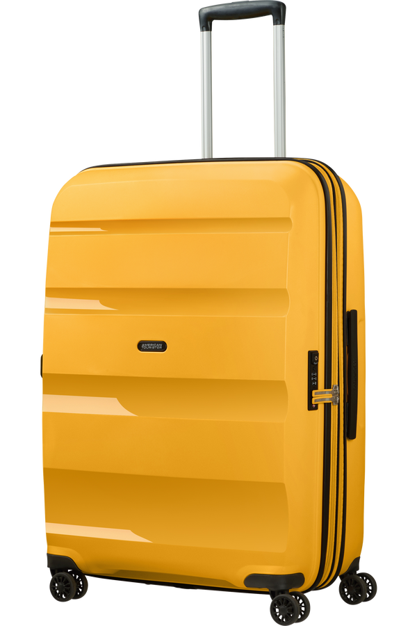 American Tourister Bon Air Dlx Spinner TSA Expandable 75cm  Light Yellow