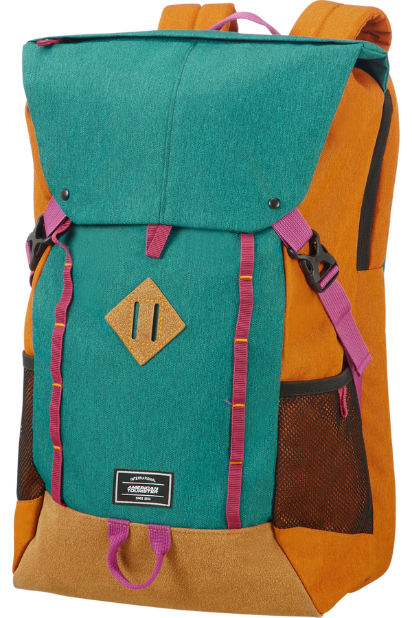 American Tourister Urban Groove Lifestyle Backpack 17.3inch  Green/Orange American Tourister Urban Groove Lifestyle Backpack 17.3inch  Green/Orange