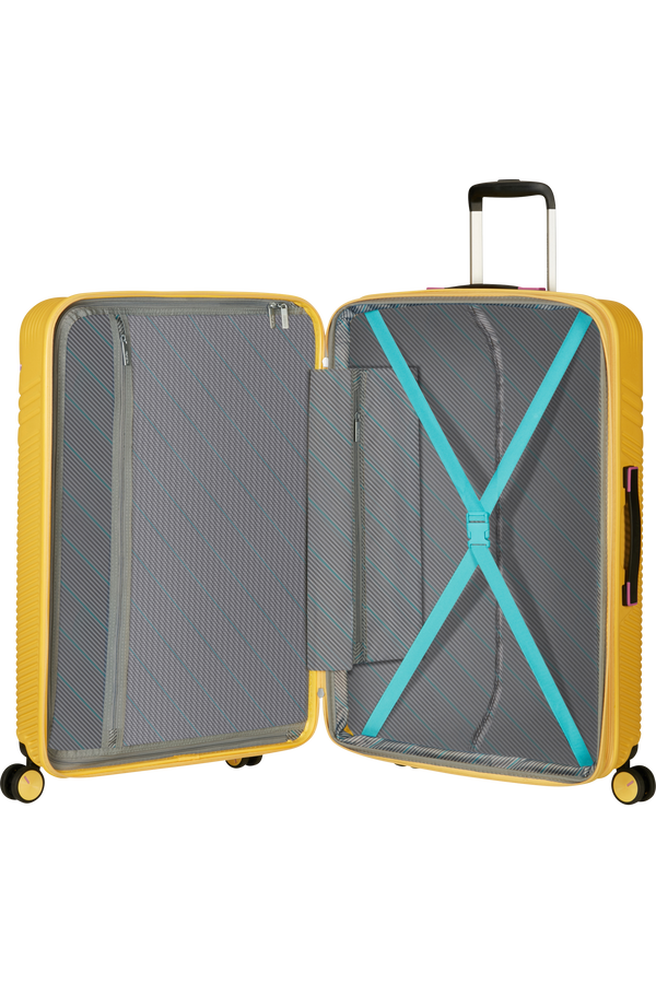 American Tourister Triple Trace Spinner TSA Expandable 76cm  Lemondrop/Pink