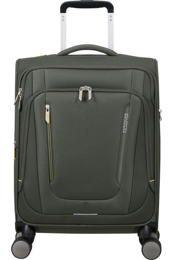 American Tourister Wanderlite Spinner EXP TSA S  Dark Khaki