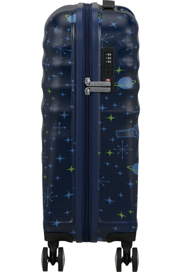 Disney Wavebreaker 55cm H&aring;ndbagage | American Tourister Disney Wavebreaker Spinner TSA Disney Fl 55cm  Buzz Lightyear