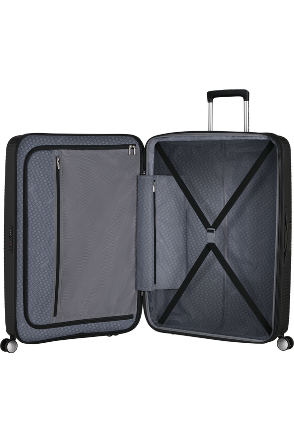 American Tourister SoundBox Spinner TSA Expandable 80cm  Bass Black American Tourister SoundBox Spinner TSA Expandable 80cm  Bass Black