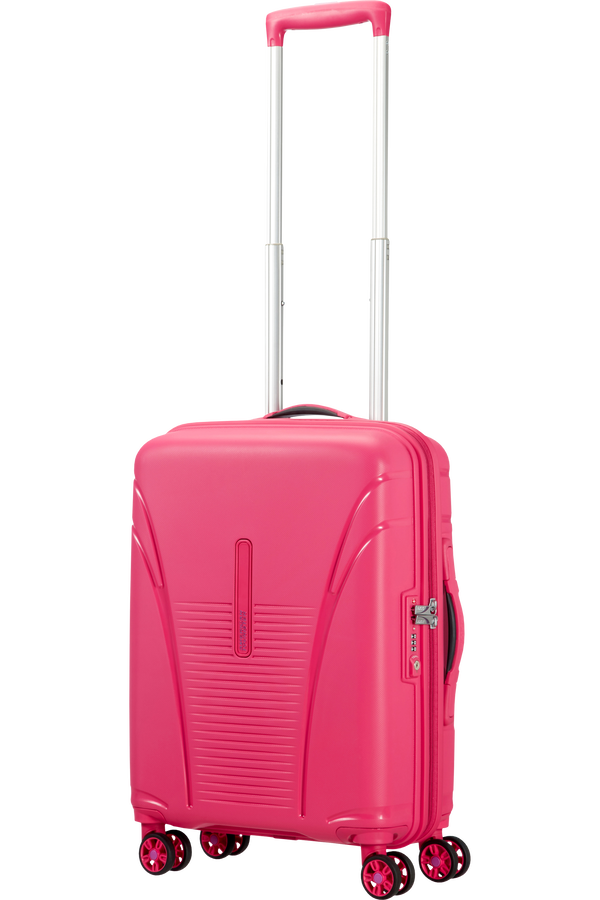 American Tourister Skytracer 4-wheel cabin baggage Spinner suitcase 40x55x20cm  Lightning Pink