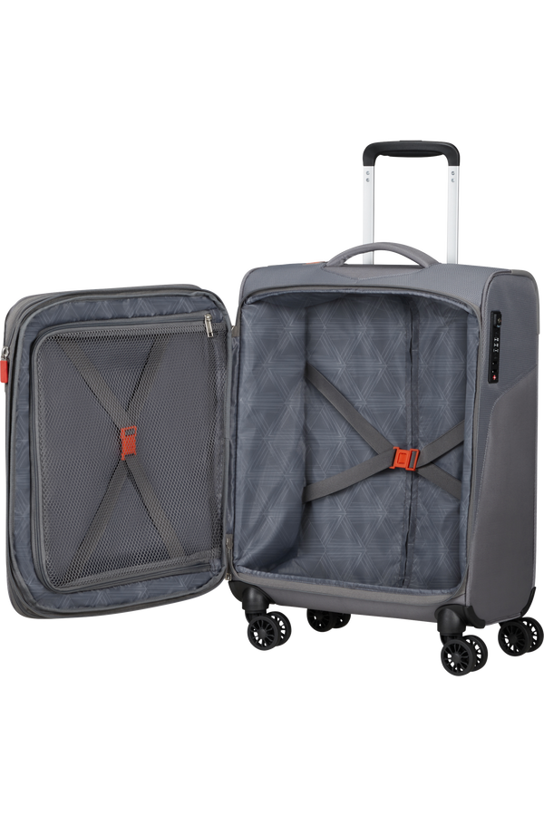 American Tourister Summerfunk Spinner Exp TSA 55cm  Titanium Grey