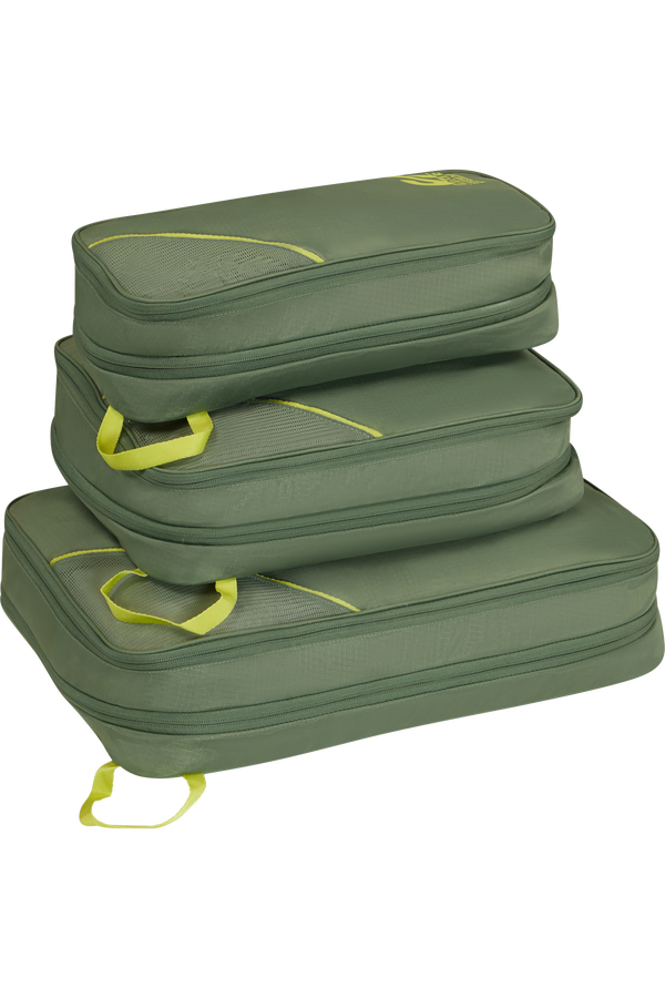Packing Cubes S&aelig;t med 3 Pakkekuber