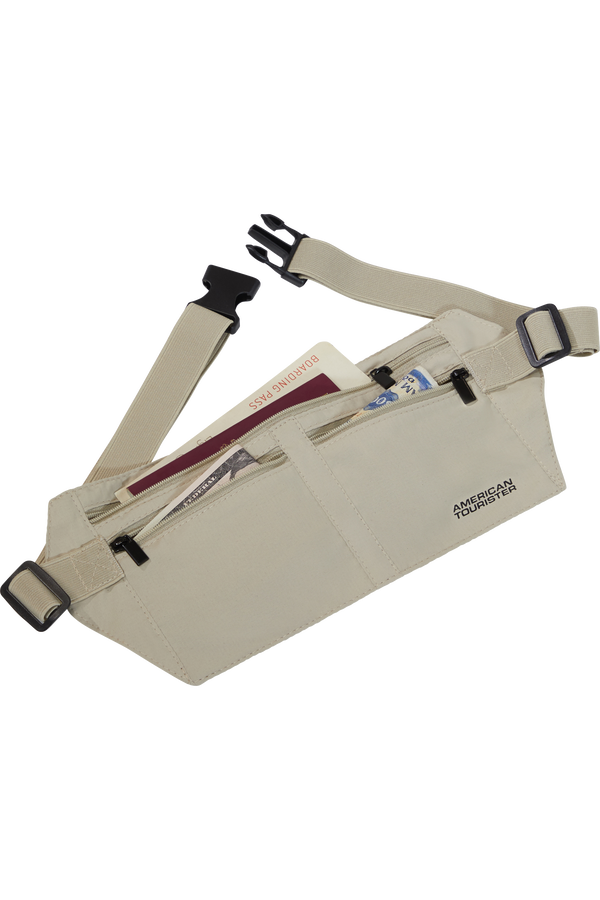 American Tourister American Tourist. Ta RFID Money Belt Bag  Sand