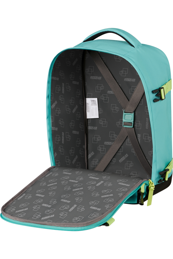 American Tourister Take2cabin Casual Backpack S  Dusty Turquoise/Lime