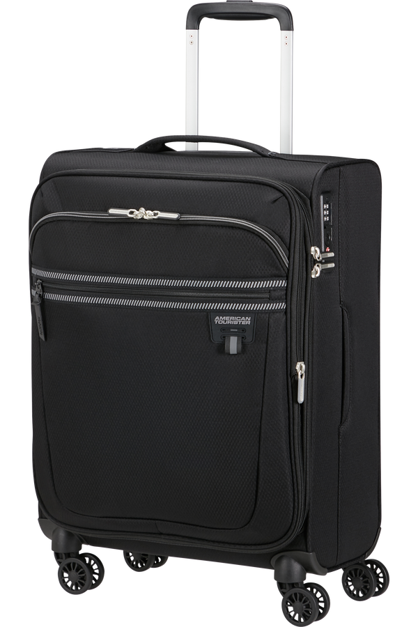 American Tourister Aerospin Spinner Expandable S  Black