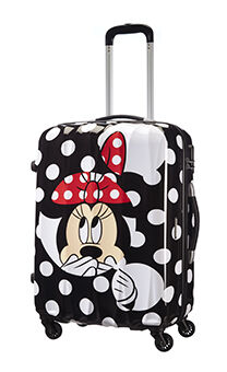 American Tourister Disney 4-wheel Spinner 65cm medium suitcase Minnie Dots