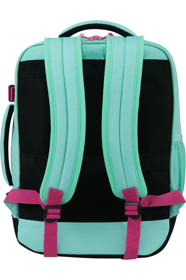 American Tourister Take2cabin Casual Backpack MS  Jelly Mint/Electric Fuchsia