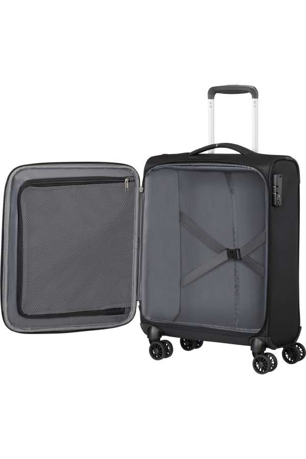 American Tourister Crosstrack Spinner 55cm  Black/Grey