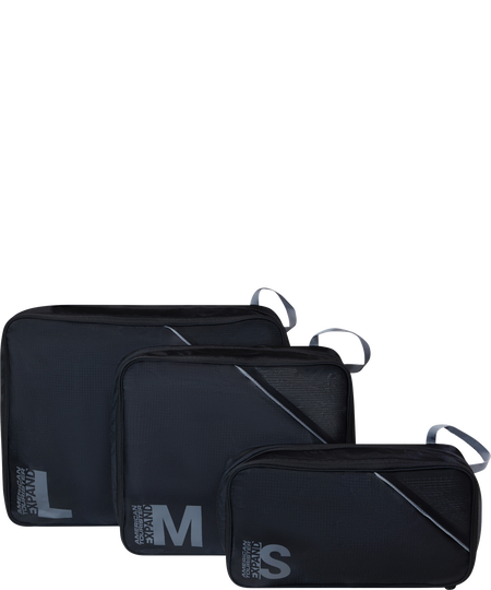 Packing Cubes S&aelig;t med 3 Pakkekuber