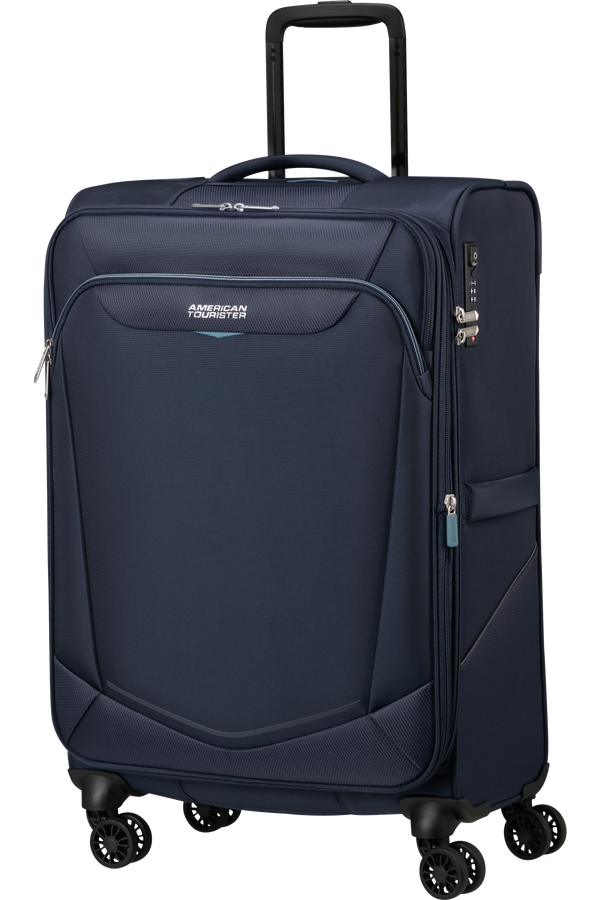 American Tourister SummerRide Spinner M EXP TSA 69cm Navy