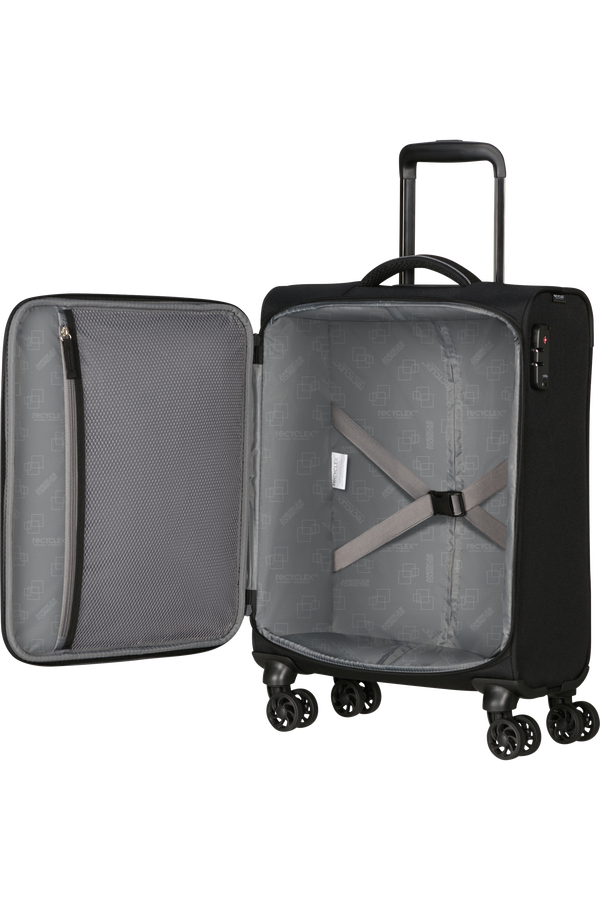 American Tourister Take2cabin Spinner Tsa 55cm  Black