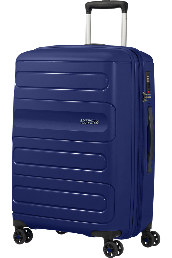American Tourister Sunside Spinner Expandable 68cm  Dark Navy American Tourister Sunside Spinner Expandable 68cm  Dark Navy