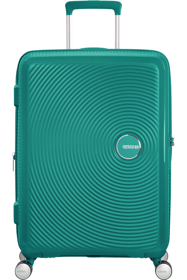 American Tourister Soundbox Spinner TSA Expandable 67cm Forest Green