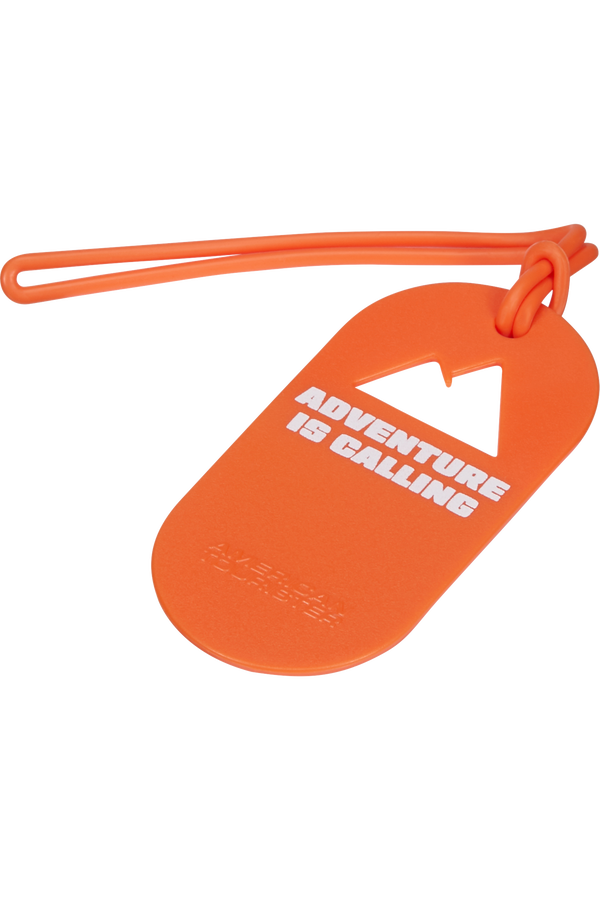 Fun Tags Kuffertm&aelig;rke &ndash; S&aelig;t med 2 stk | American Tourister American Tourist. Ta Luggage Tag X2 Fun  Adventure Is Calling