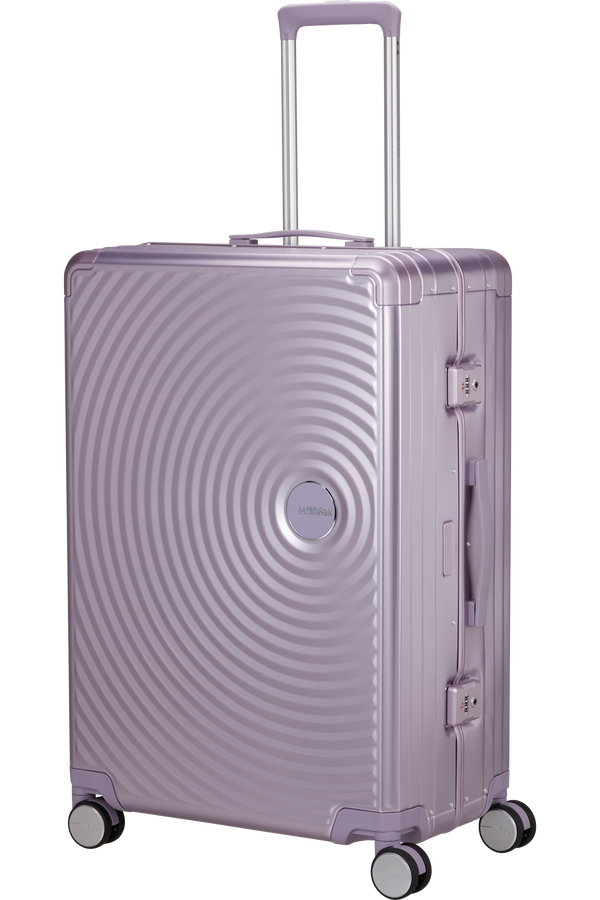 American Tourister Soundbox Alu Spinner TSA 77cm  Stormy Lilac