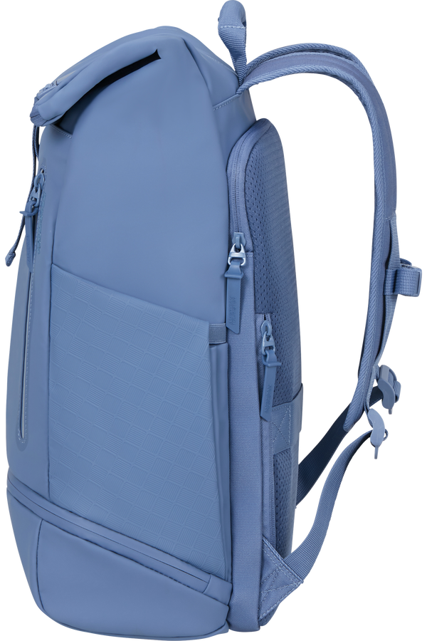 Urban Tide 15.6'' rolltop Rygs&aelig;k 15.6" | American Tourister Urban Tide Rolltop Laptop Backpack 15.6'  Storm Blue