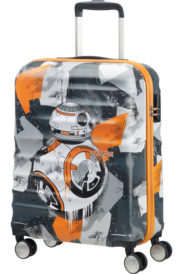 American Tourister Wavebreaker Disney 4-wheel cabin baggage Spinner suitcase 55x40x20cm Bb8