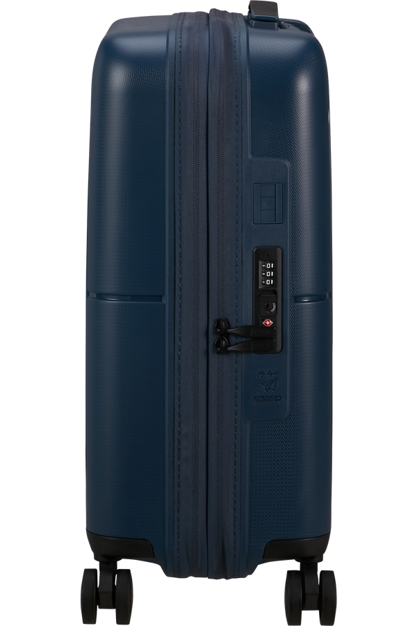 American Tourister DashPop Spinner Expandable TSA 55cm Midnight Blue American Tourister DashPop Spinner Expandable TSA 55cm Midnight Blue