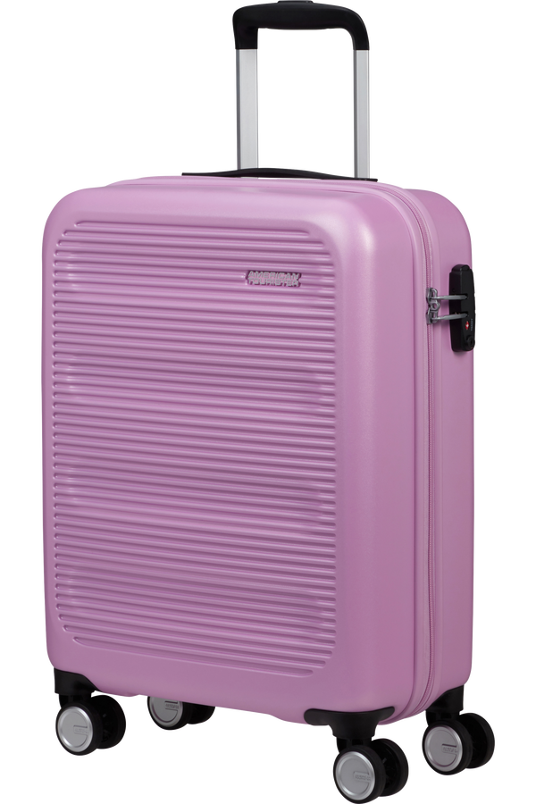 American Tourister Astrobeam Spinner TSA 55cm  Pastel Lavender American Tourister Astrobeam Spinner TSA 55cm  Pastel Lavender