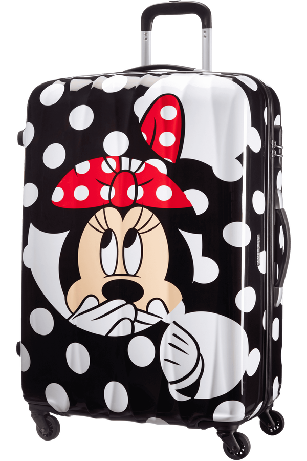 American Tourister Disney 4-wheel Spinner 75cm large suitcase Minnie Dots