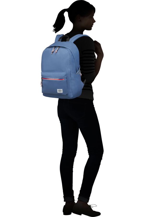 American Tourister Upbeat Backpack ZIP  Denim Blue American Tourister Upbeat Backpack ZIP  Denim Blue
