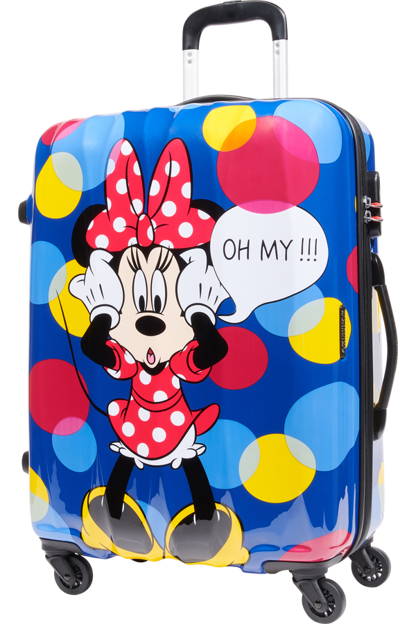 American Tourister Hypertwist Disney 4-wheel 65cm medium Spinner suitcase  Oh My Minnie