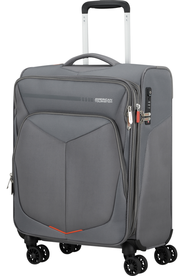 American Tourister Summerfunk Spinner Exp TSA 55cm  Titanium Grey