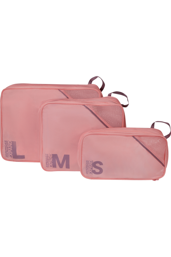 Packing Cubes S&aelig;t med 3 Pakkekuber