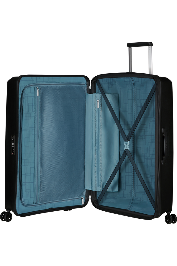 American Tourister Aerostep Spinner 77/28 Exp Tsa 77cm  Black