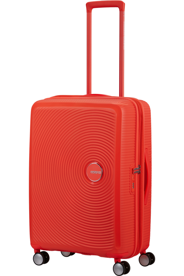 American Tourister SoundBox Spinner TSA Expandable 67cm  Neon Orange