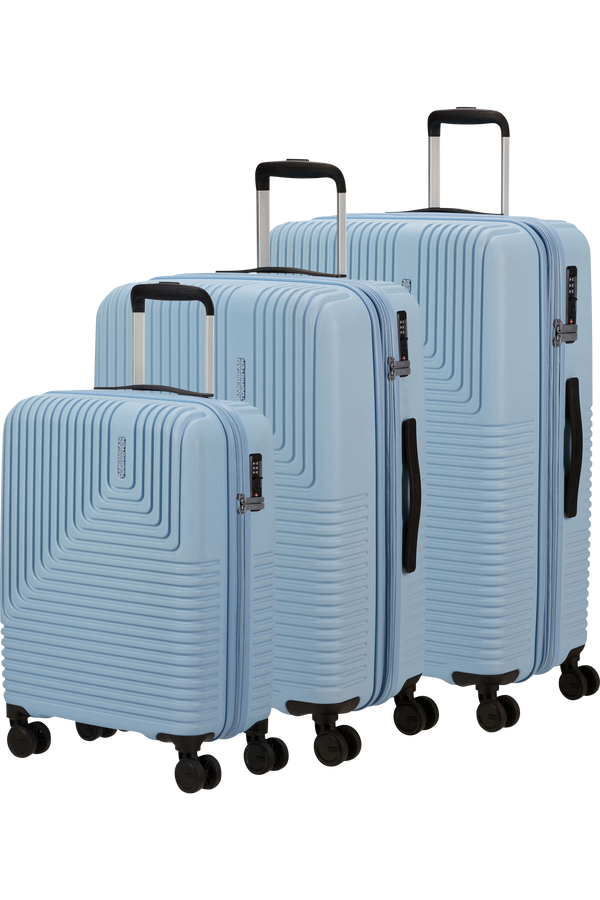 American Tourister Niteline 3 PC SET A  Ice Blue