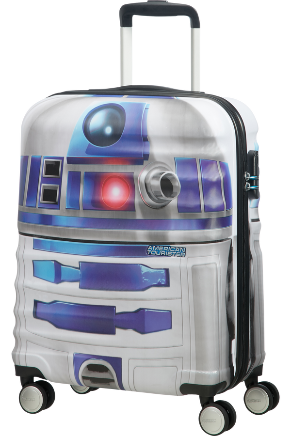 American Tourister Wavebreaker Disney 4-wheel cabin baggage Spinner suitcase 55x40x20cm Star Wars R2-D2