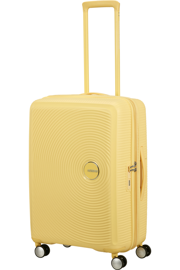American Tourister SoundBox Spinner TSA Expandable 67cm  Pastel Yellow
