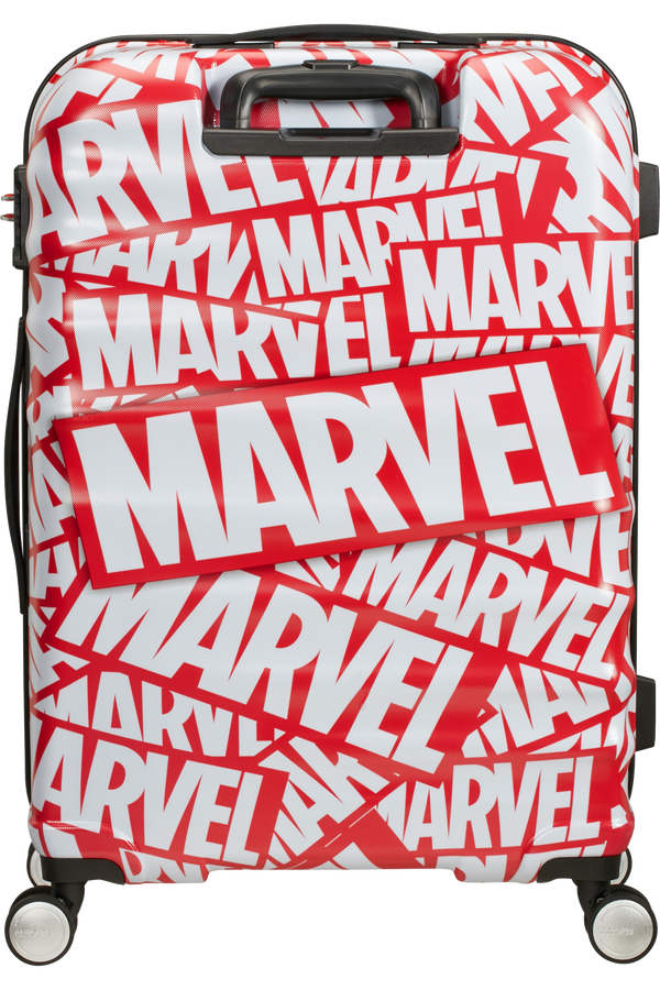 American Tourister Wavebreaker Disney Spinner Marvel 67cm  Marvel Logo
