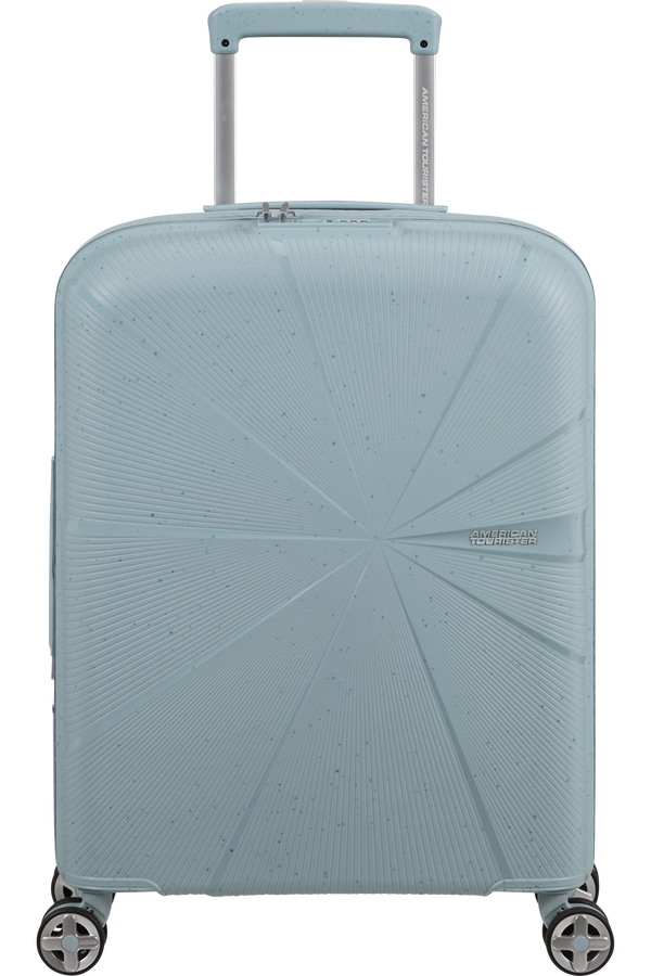 American Tourister StarVibe Spinner Expandable TSA LTD 55cm  Azzurro Speckles