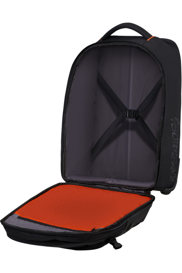 American Tourister At Work Laptop Backpack with Wheels Camo 15.6'  Black