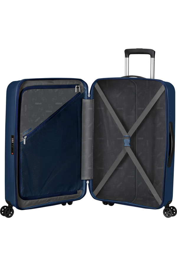 American Tourister Rejoy Spinner 68/25 Tsa 68  Navy Blue American Tourister Rejoy Spinner 68/25 Tsa 68  Navy Blue