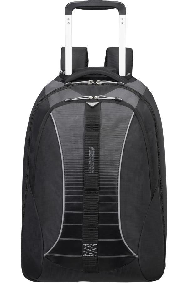 American Tourister Fast Route Laptop Backpack with Wheels Sporty 15.6'  Black/Grey