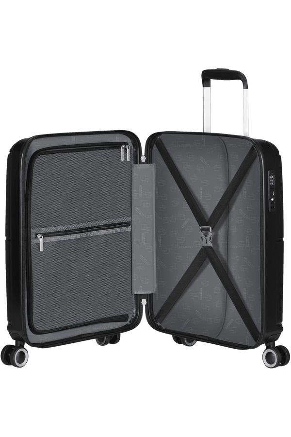 American Tourister Geopop Spinner 55/20 Tsa. 55cm  Shadow Black American Tourister Geopop Spinner 55/20 Tsa. 55cm  Shadow Black