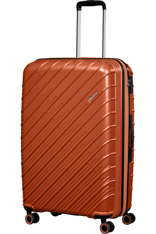 American Tourister Speedstar Spinner 77/28 Exp Tsa  Copper Orange