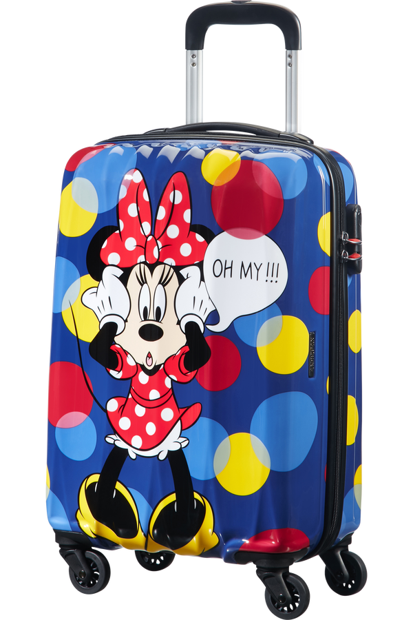 American Tourister Hypertwist Disney 4-wheel cabin baggage Spinner suitcase 55x35x25cm  Oh My Minnie