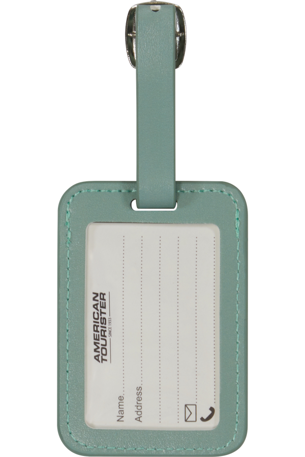 American Tourister American Tourist. Ta Luggage Tag X2  Iceberg Green