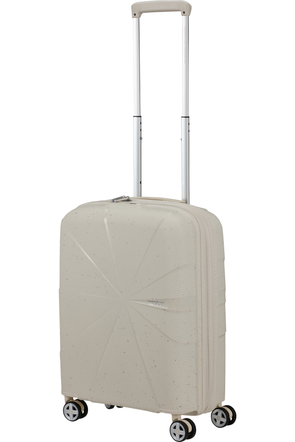 American Tourister StarVibe Spinner Expandable TSA LTD 55cm  Cream Speckles