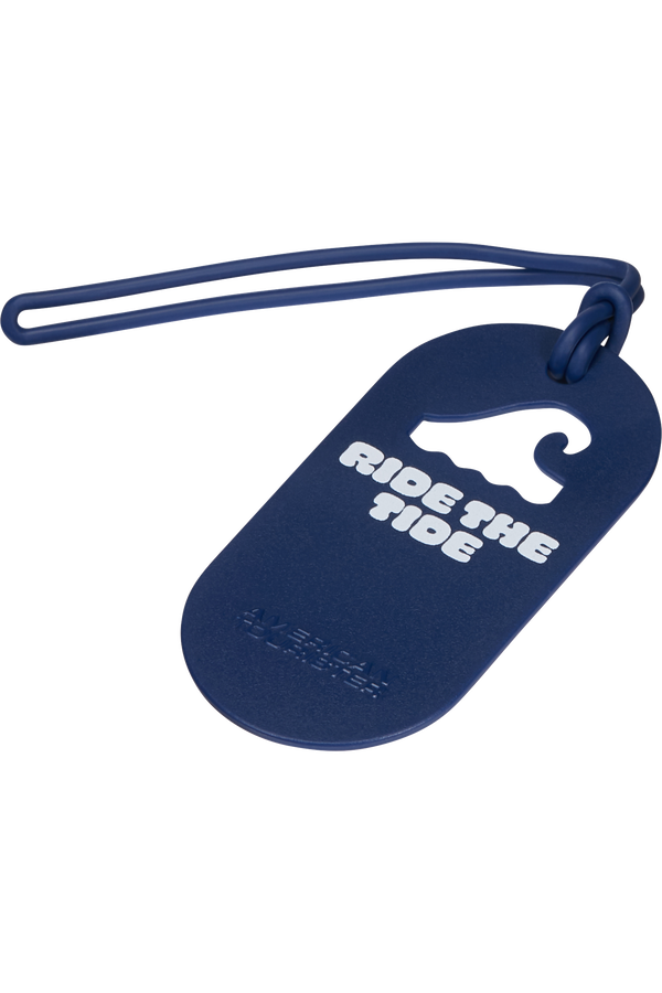 Fun Tags Kuffertm&aelig;rke &ndash; S&aelig;t med 2 stk | American Tourister American Tourist. Ta Luggage Tag X2 Fun  Ride The Tide