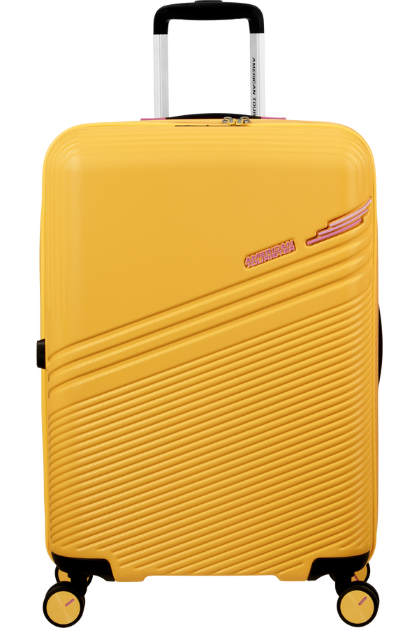 American Tourister Triple Trace Spinner TSA Expandable 67cm Lemondrop/Pink